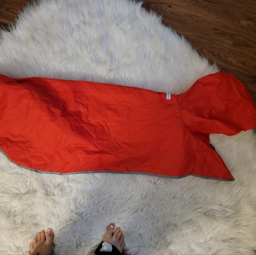 Red dog coat